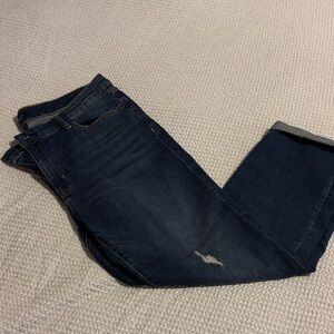Ralph Lauren Dark Blue Cropped Jeans